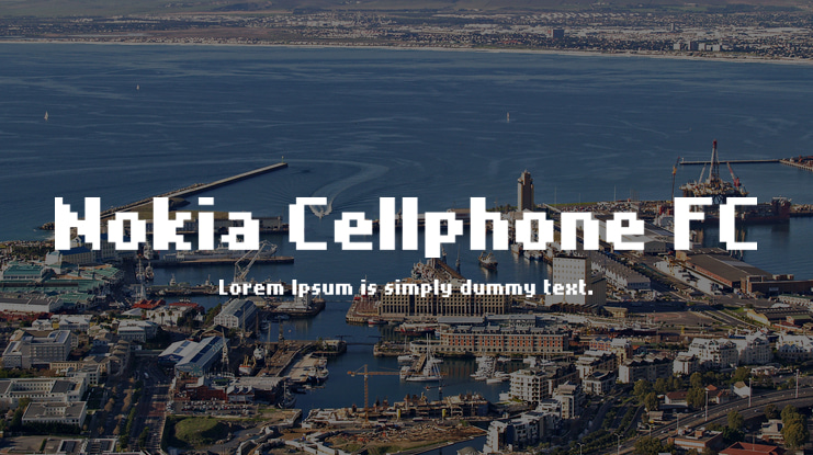 Nokia Cellphone FC Font