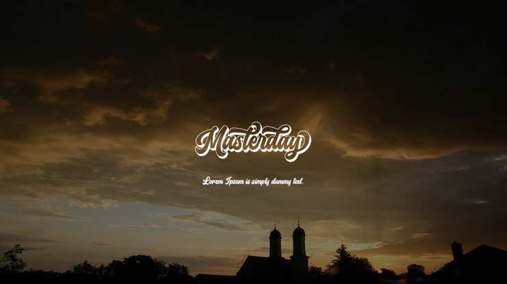 Masterday Font