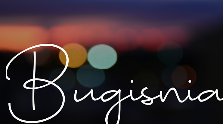 Bugisnia Font