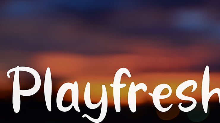 Playfresh Font