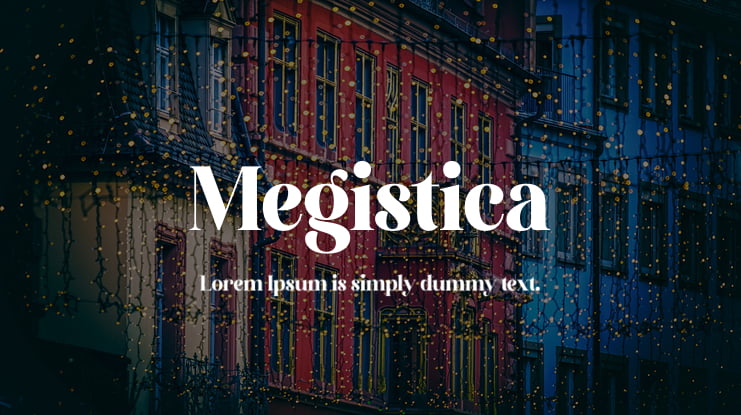 Megistica Font