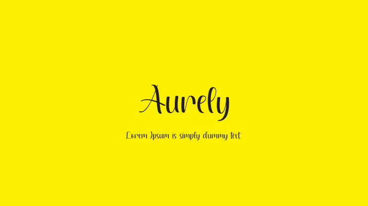 Aurely Font