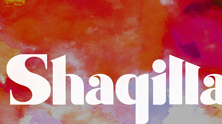 Shaqilla Font