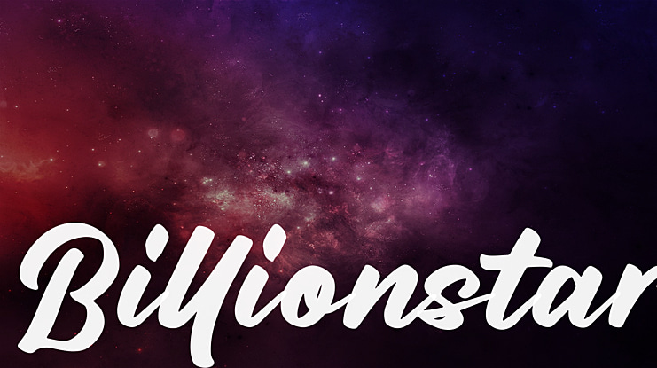 Billionstar Font
