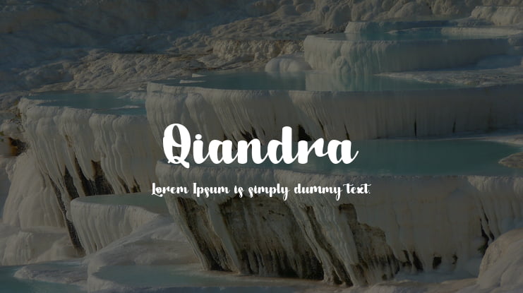 Qiandra Font Family