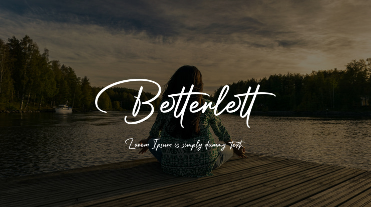Betterlett Font