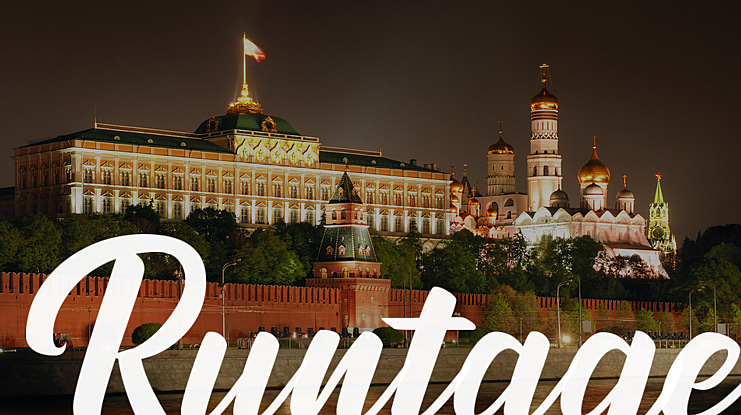 Runtage Font