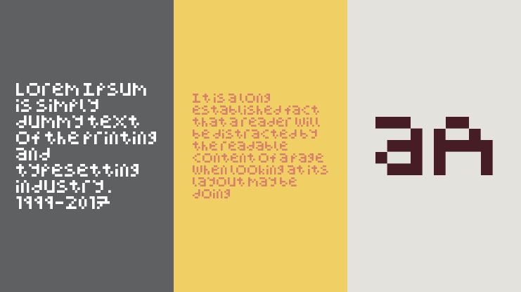 Pixel Block BB Font