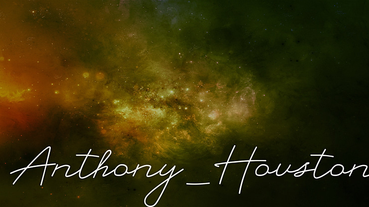 Anthony_Houston Font