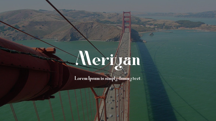 Meriyan Font