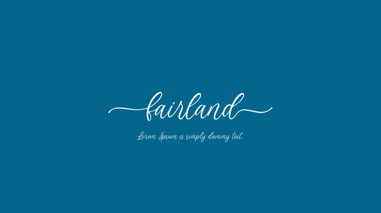 Fairland Font