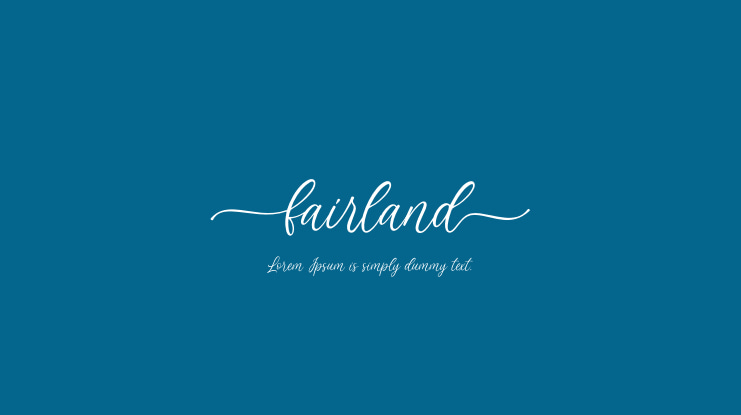 Fairland Font