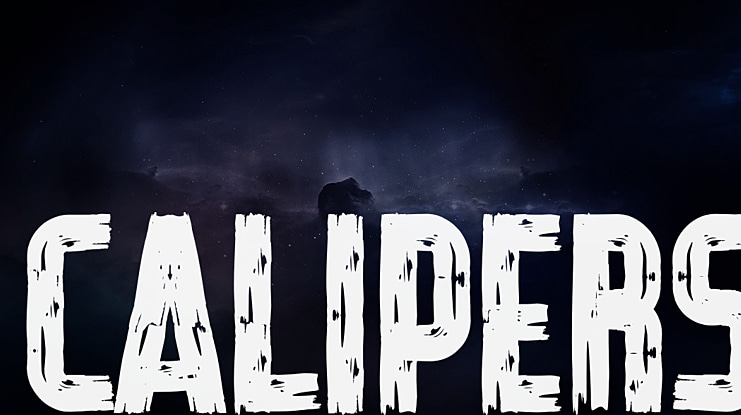 Calipers Font