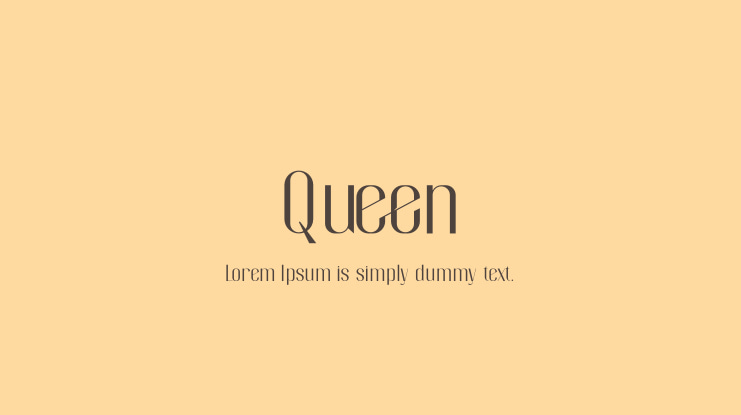 Queen Font