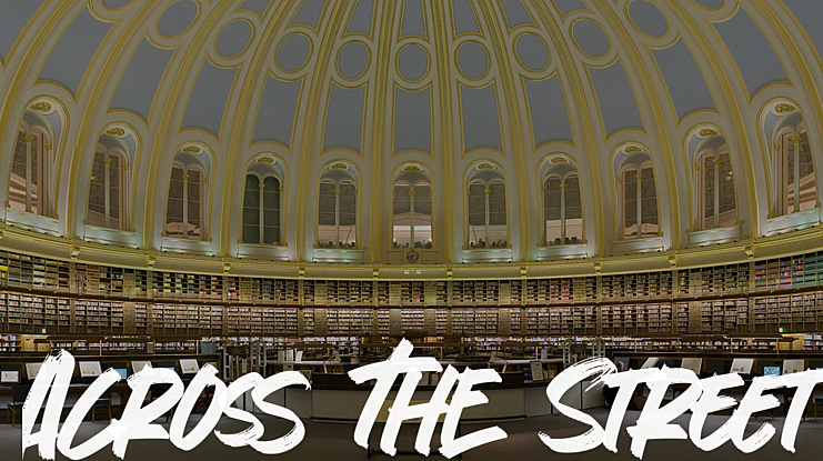 Across The Street Font