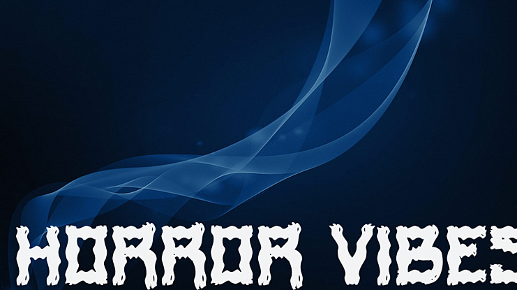 Horror Vibes Font