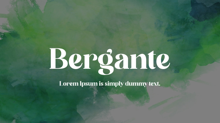 Bergante Font