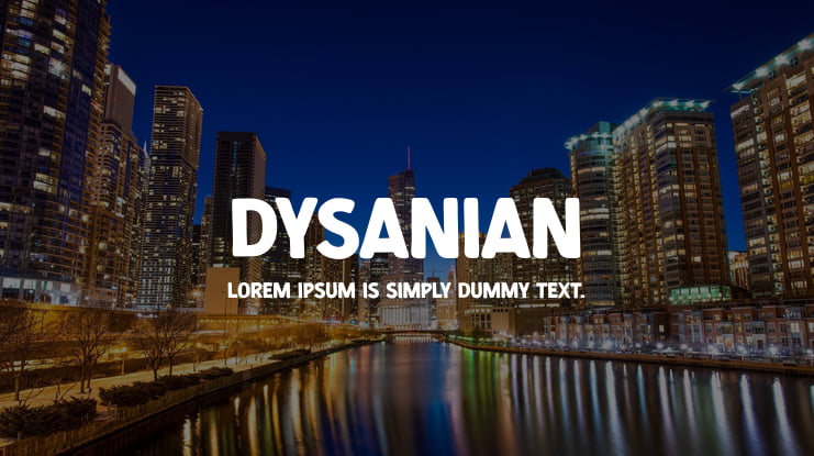Dysanian Font