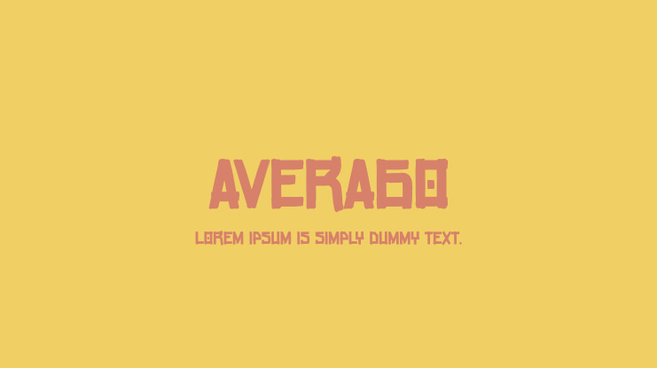 averago Font