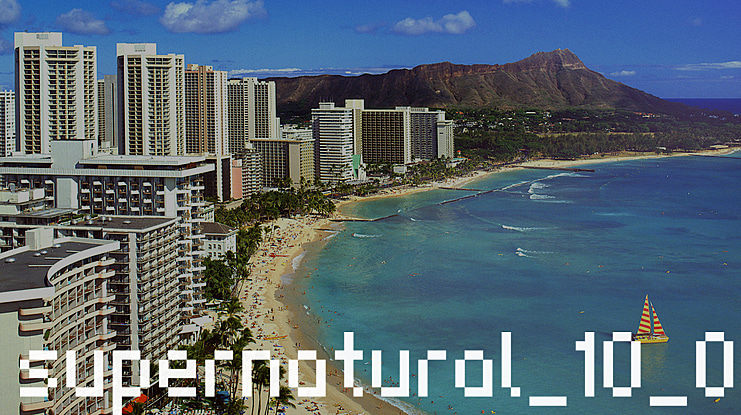 Supernatural Font Family