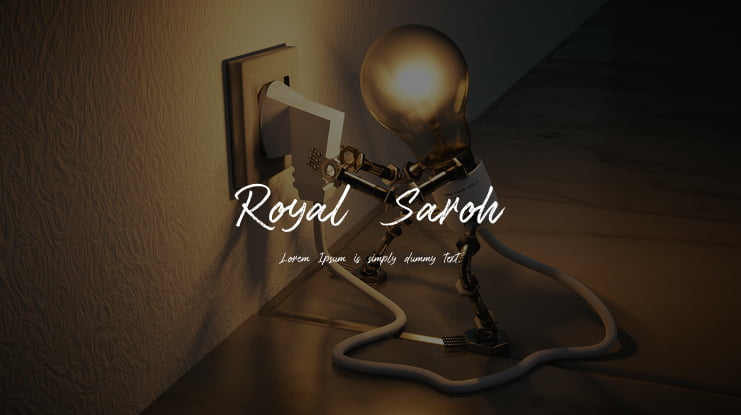 Royal Saroh Font