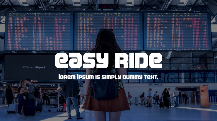 Easy Ride Font Family
