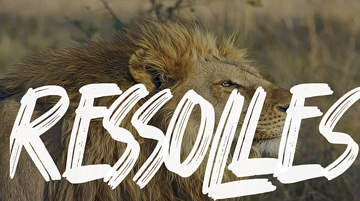 Ressolles Font