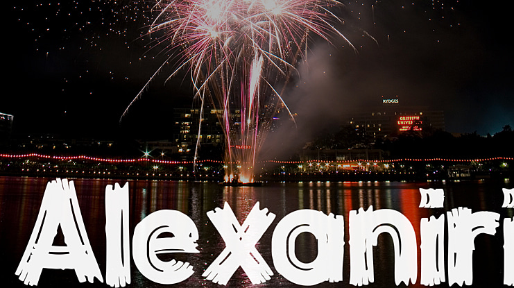 Alexaniri Font