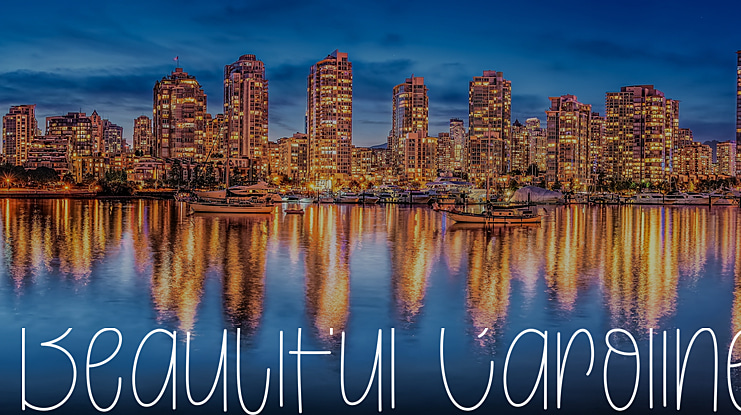 Beautiful Caroline Font