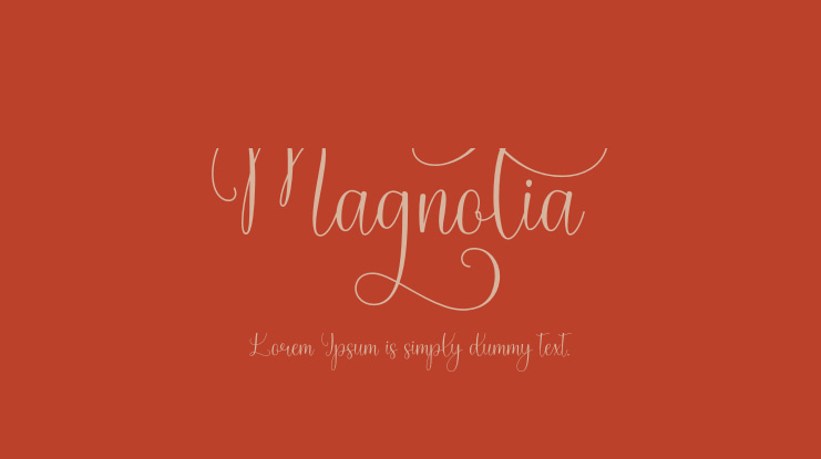 Magnolia Font