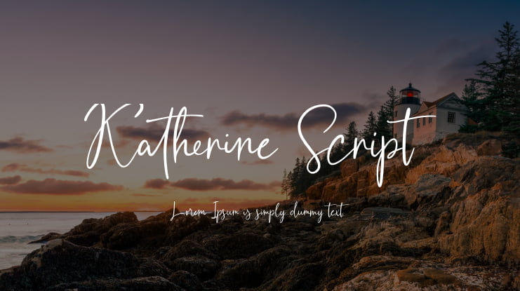 Katherine Script Font