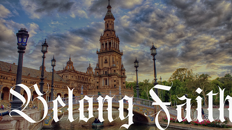 Belong Faith Font