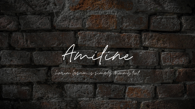 Amiline Font