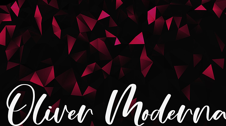 Oliver Moderna Font