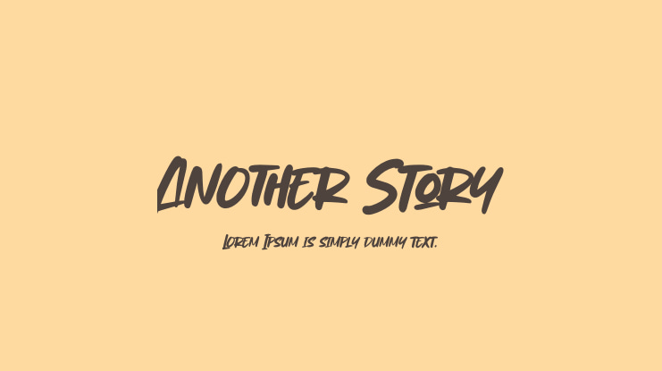 Another Story Font