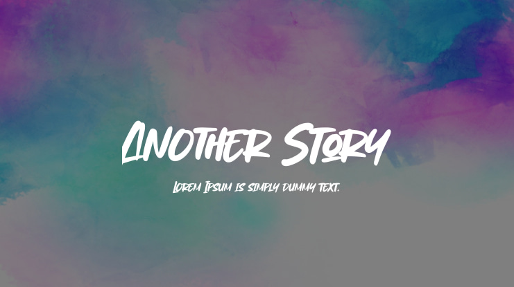 Another Story Font