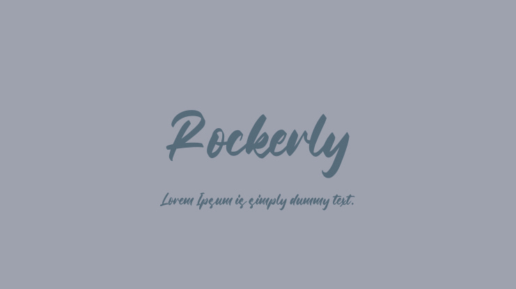Rockerly Font