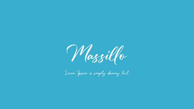 Massillo Font