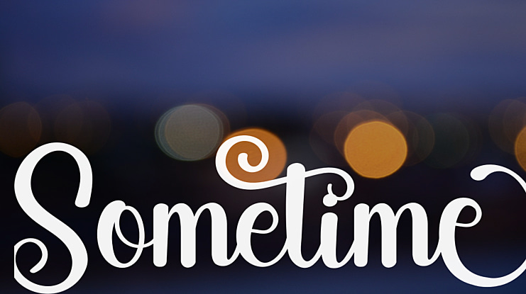 Sometime Font