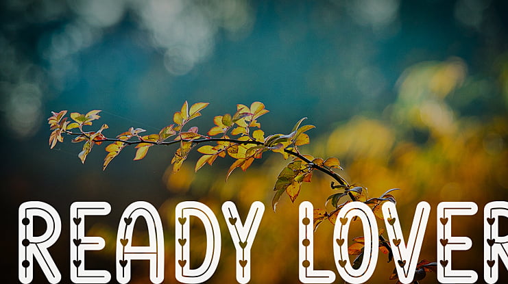 Ready Lover Font