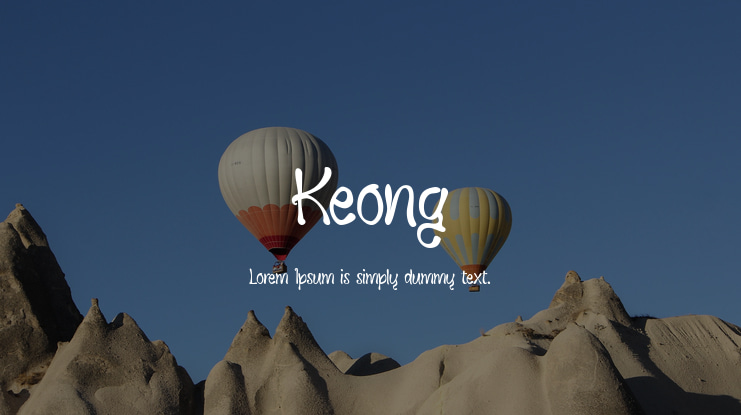 Keong Font