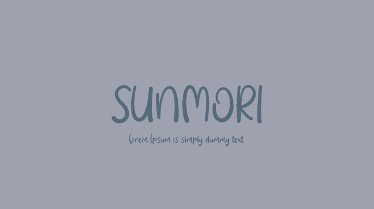 SUNMORI Font