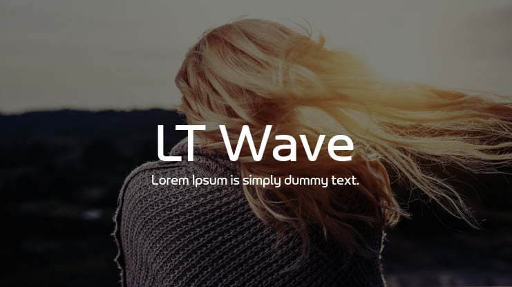 LT Wave Font Family