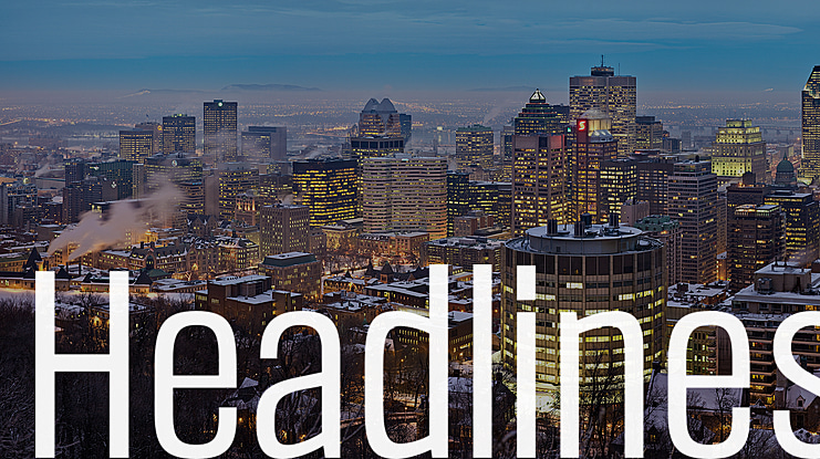 Headlines Font Family