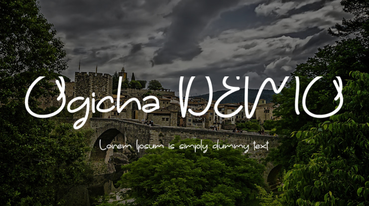 Ogicha DEMO Font