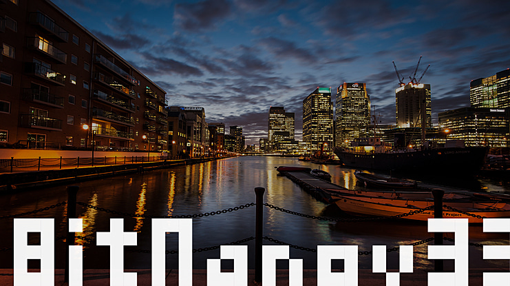 BitNanov33 Font