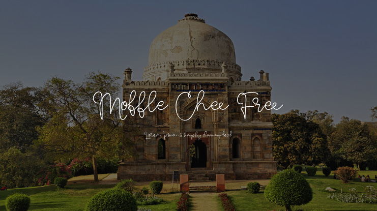 Moffle Chee Free Font
