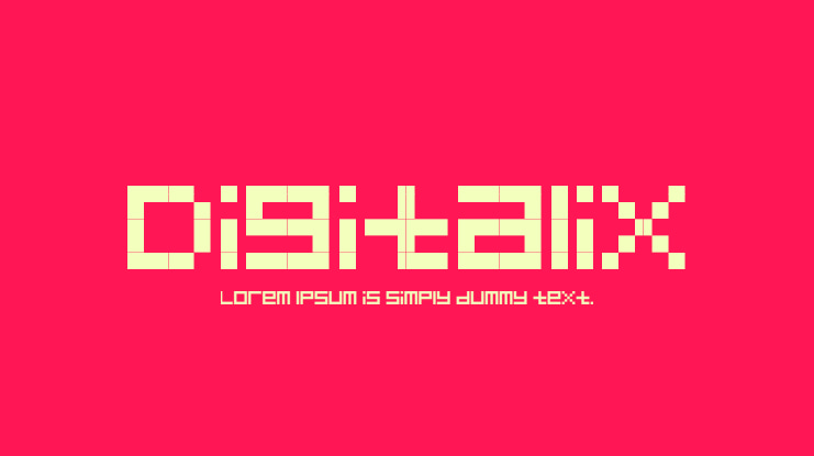 Digitalix Font