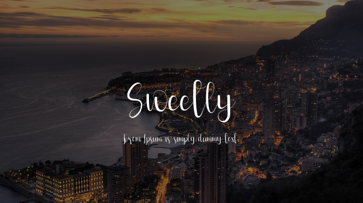 Sweetly Font