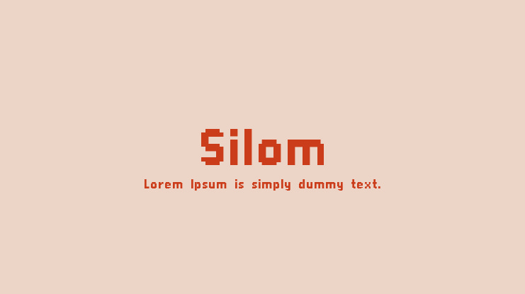 Silom Font